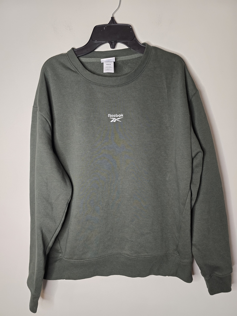 Reebok Olive Green Crew Neck Sweatshirt